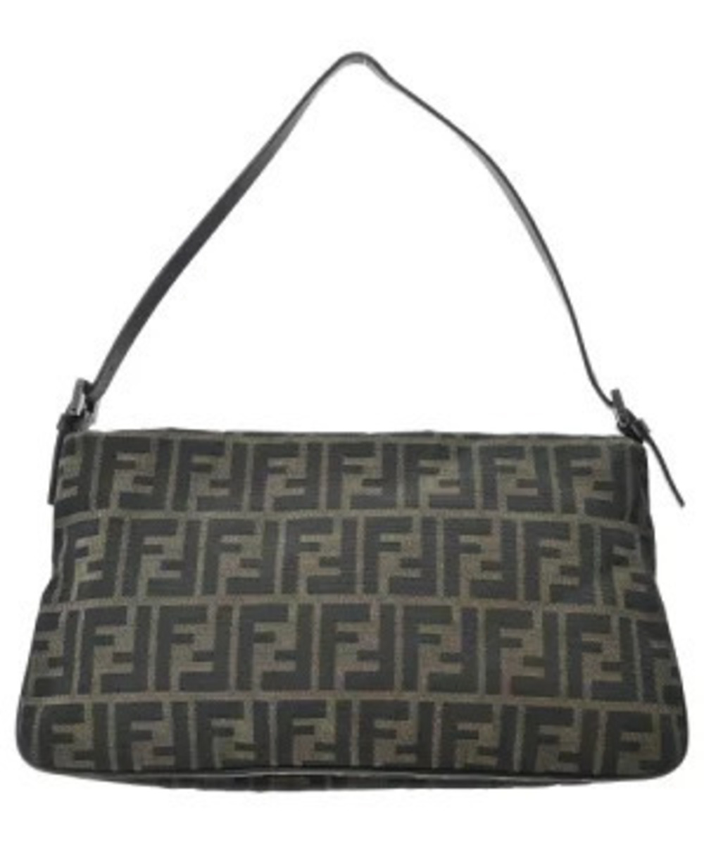 Fendi Bag tobacco Shoulder Zucca Chef Canvas brown FF Brown